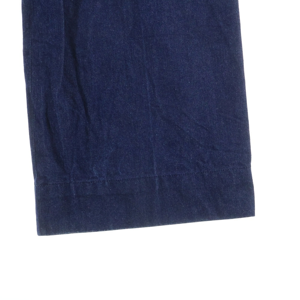 JOHN LAWRENCE SULLIVAN(ジョンローレンスサリバン) Rigid Denim Wide Pants リジッドデニムワイドパンツ スタック入りトラウザー インディゴ JLS-02-16