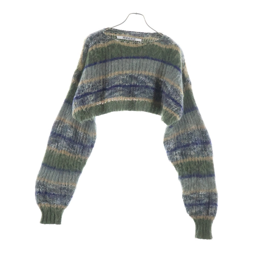 perverze パーバーズ モヘアニットカーディガン ベスト PERVERZE