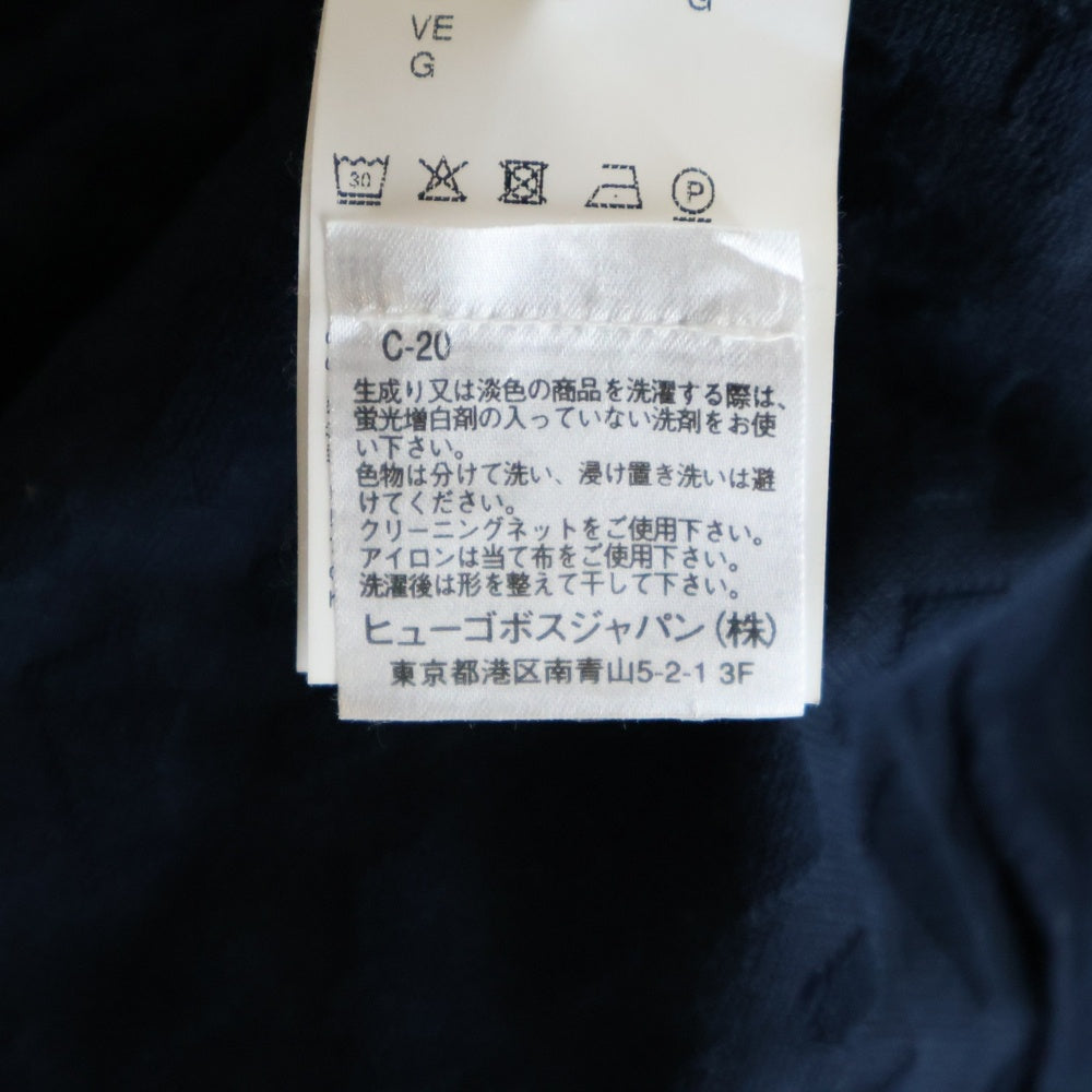 BOSS(ボス) H-THOMPSON-80 レギュラーフィット 半袖Tシャツ ネイビー