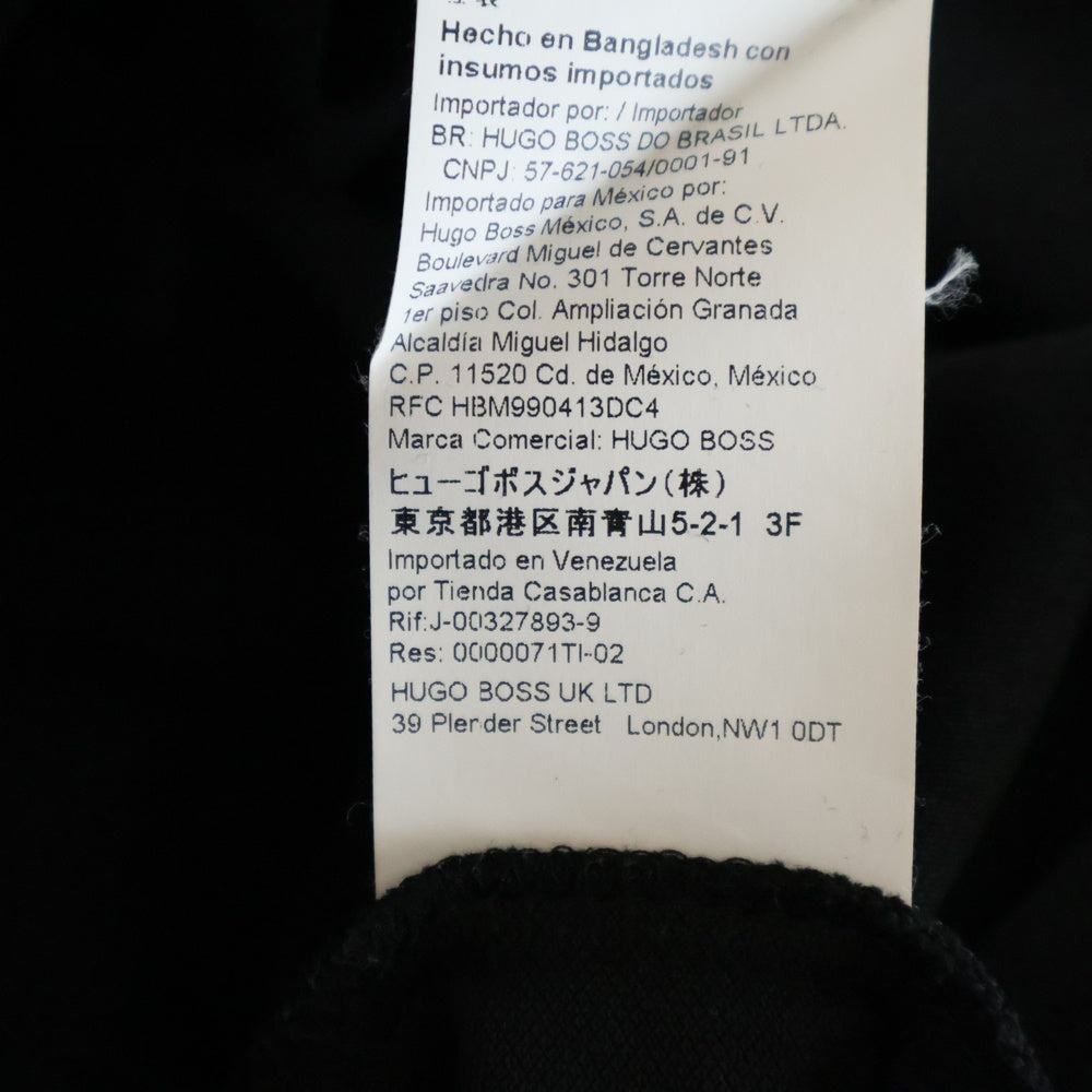 BOSS(ボス) Paddy Pro レギュラーフィット 半袖ポロシャツ ブラック