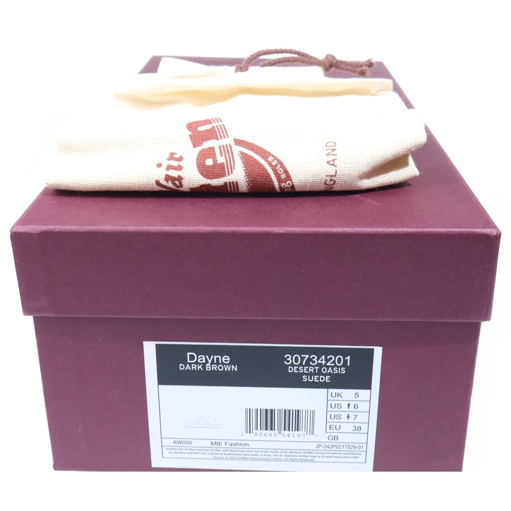 Dr.Martens(ドクターマーチン) SUEDE SLIDE SANDALS スエード スライド サンダル レディース ブラウン 30734201