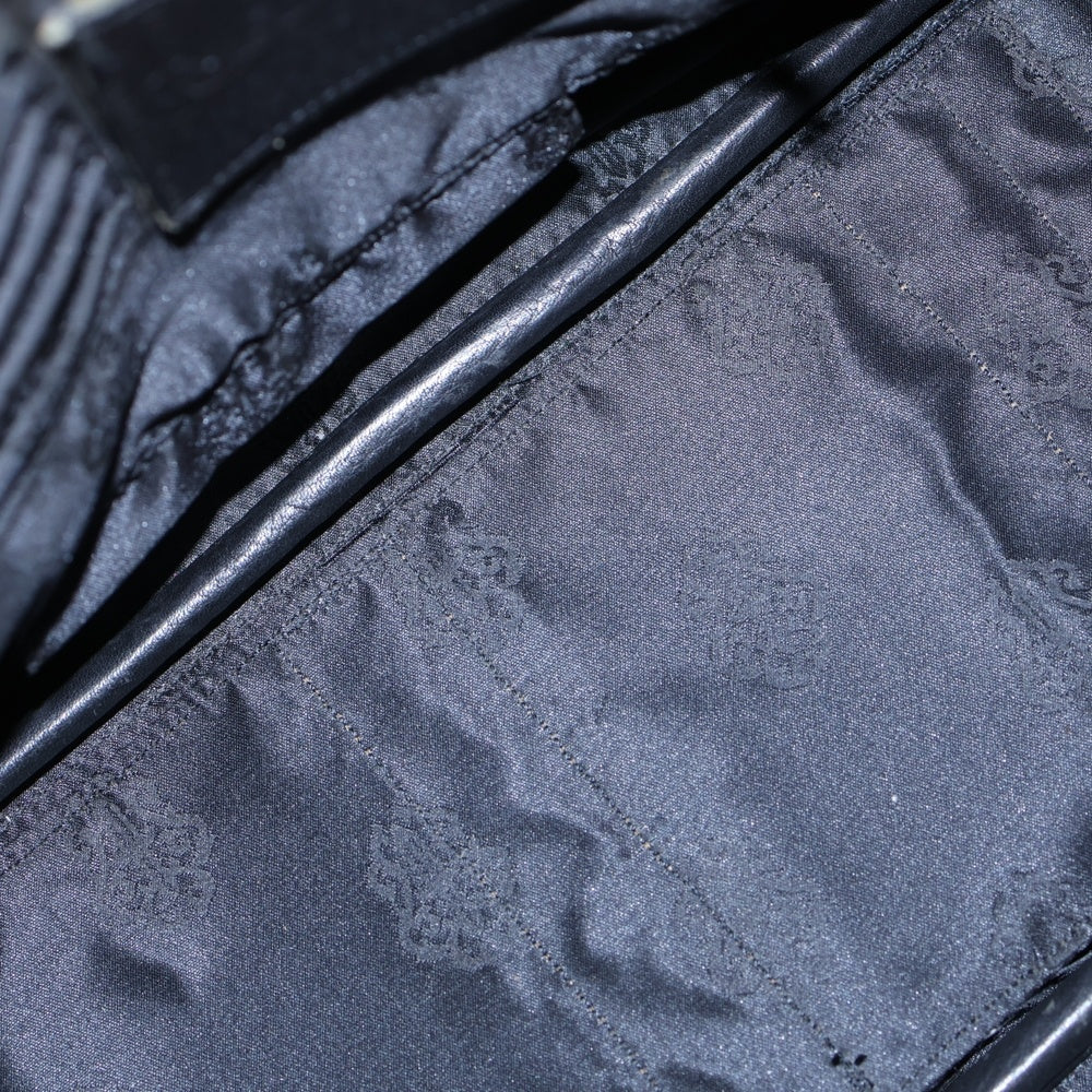 CHROME HEARTS(クロムハーツ) GYM SM ジムバッグ レザークロスパッチ オールドスモールレザーハンドバッグ ブラック