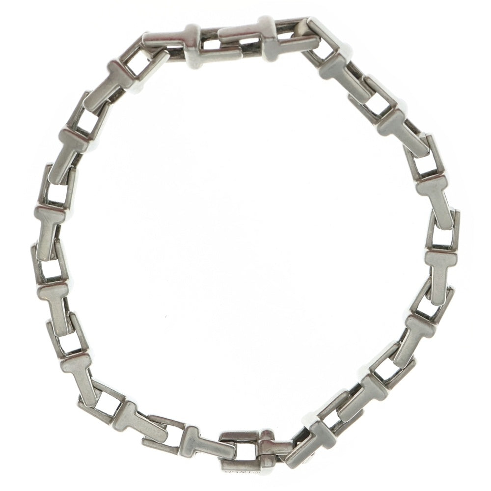 TIFFANY & Co.(ティファニー) Tナロー チェーン ブレスレット シルバー 7inch