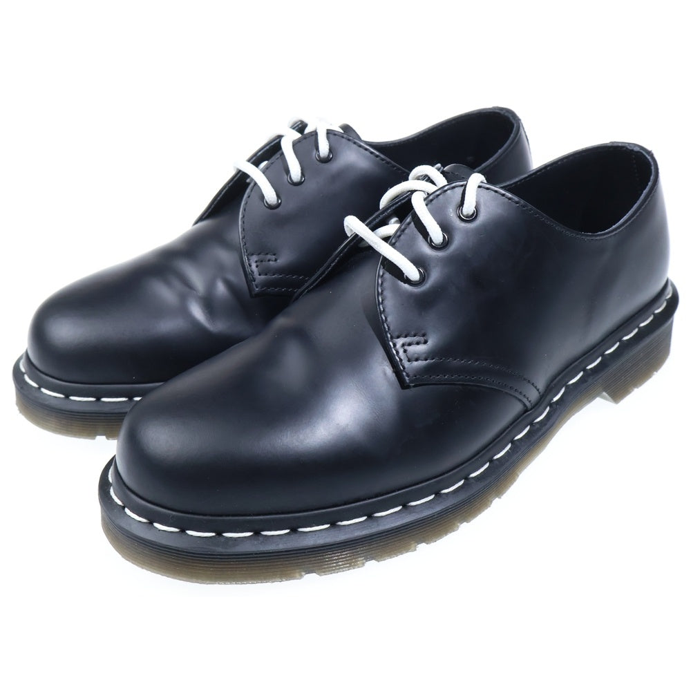 Dr.Martens(ドクターマーチン) 3 Hole WHITE STITCH ホワイトステッチ 3ホール レザーシューズ ブラック 24757001