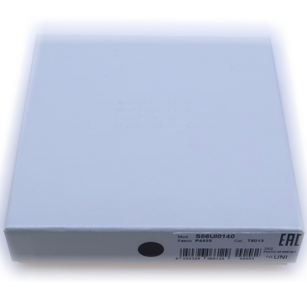 Maison Martin Margiela(メゾンマルタンマルジェラ) 4ステッチ 二つ折りレザーウォレット ブラック S56UI0140