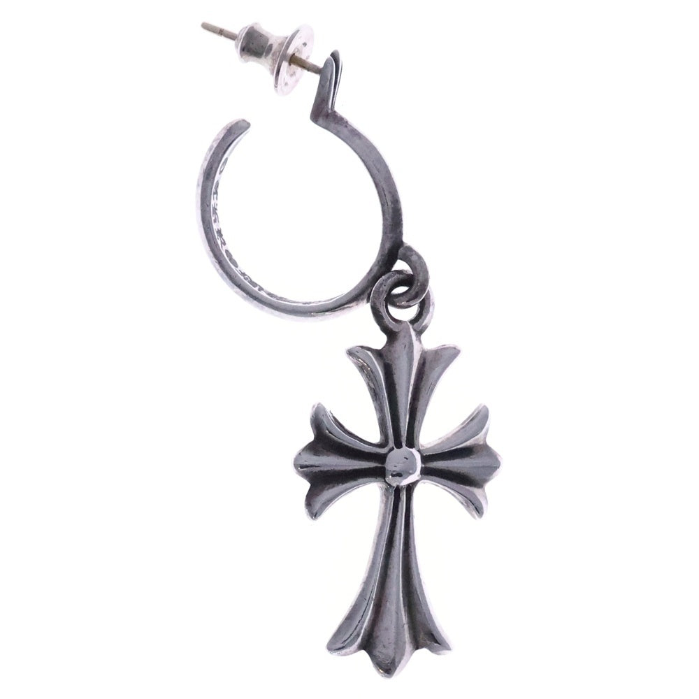 CHROME HEARTS(クロムハーツ) TINY CH CROSS タイニーCHクロス フープピアス シルバー BCA115
