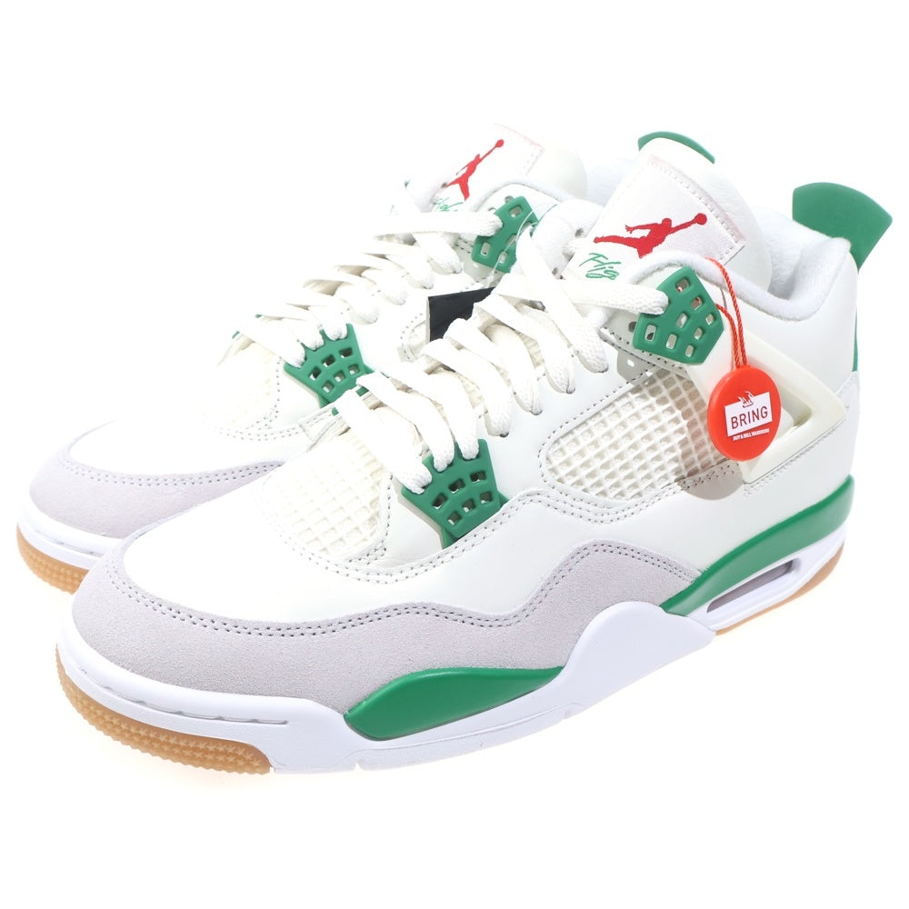 NIKE(ナイキ) AIR JORDAN 4 RETRO SP PINE GREEN エアジョーダン4 レトロ SP パイングリーン ハイカットスニーカー ホワイト/グリーン UK9/28.0cm DR5415-103