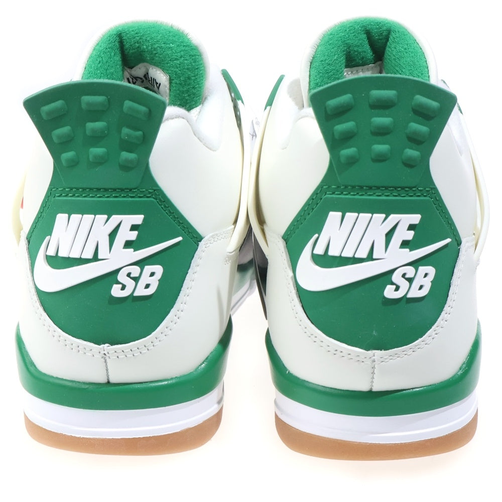 NIKE(ナイキ) AIR JORDAN 4 RETRO SP PINE GREEN エアジョーダン4 レトロ SP パイングリーン ハイカットスニーカー ホワイト/グリーン UK9/28.0cm DR5415-103