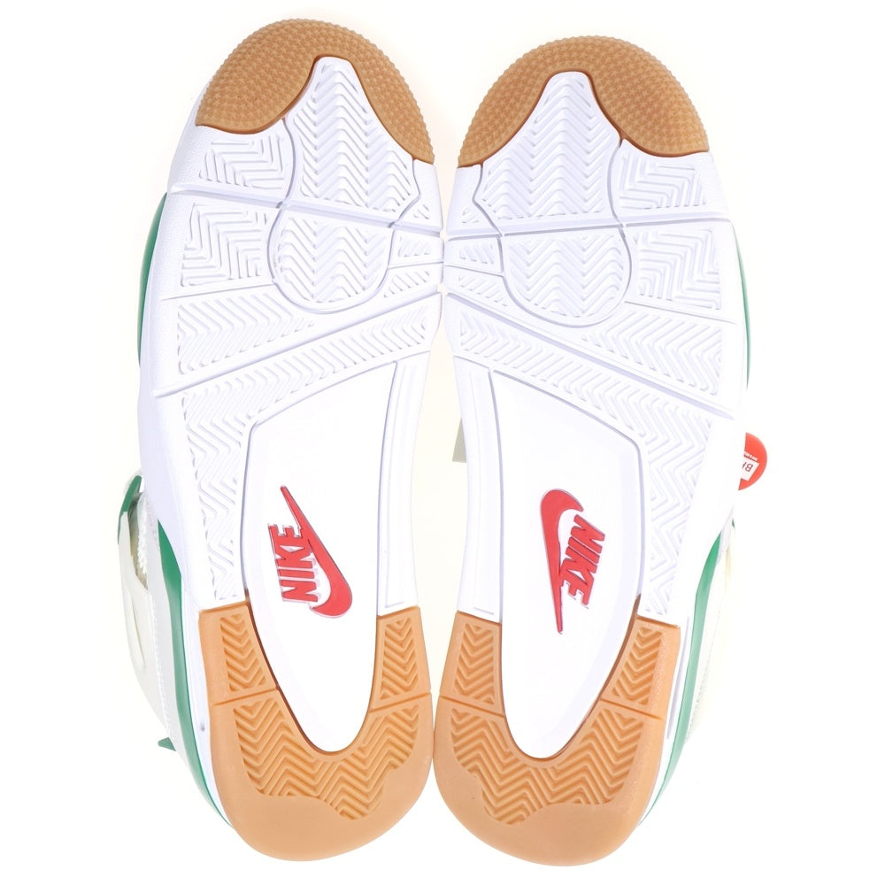 NIKE(ナイキ) AIR JORDAN 4 RETRO SP PINE GREEN エアジョーダン4 レトロ SP パイングリーン ハイカットスニーカー ホワイト/グリーン UK9/28.0cm DR5415-103