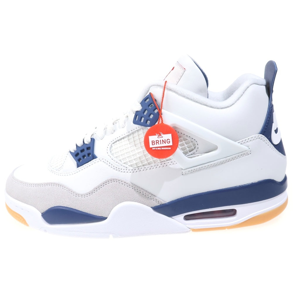 NIKE(ナイキ) AIR JORDAN 4 RETRO SP SUMMIT WHITE エアジョーダン レトロ サミットホワイト ミッドカットスニーカー ホワイト/ブルー UK9.5/28.5cm DR5415-100