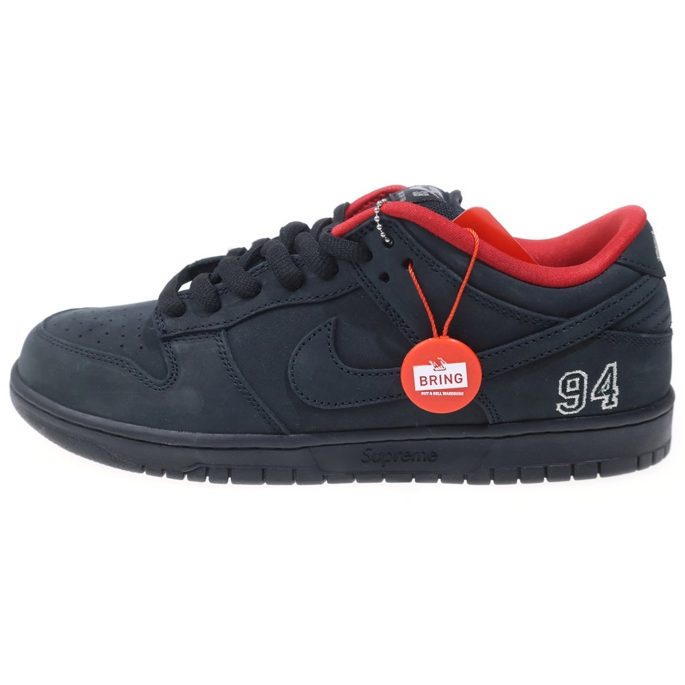 SUPREME(シュプリーム) 25AW ×Supreme Dunk Low シュプリーム ダンク ローカットスニーカー ブラック US11/29cm HQ8487-001