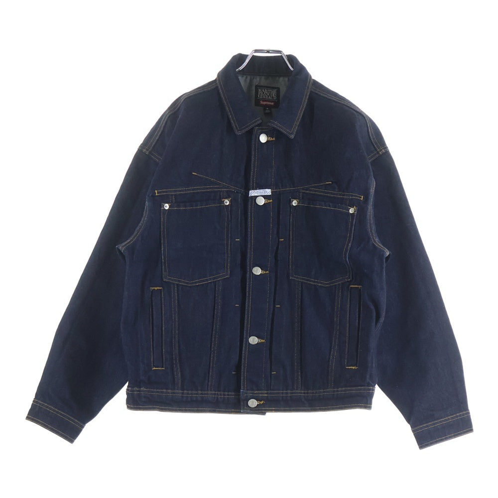 SUPREME(シュプリーム) 25SS Marithe + Francois Girbaud X-Seam Denim Trucker Jacket マリテフランソワジルボー トラッカー デニムジャケット インディゴ