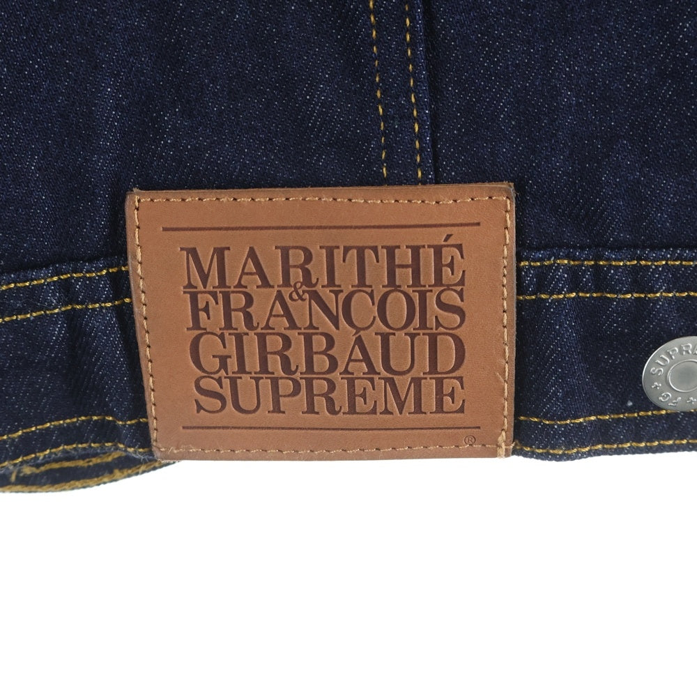 SUPREME(シュプリーム) 25SS Marithe + Francois Girbaud X-Seam Denim Trucker Jacket マリテフランソワジルボー トラッカー デニムジャケット インディゴ