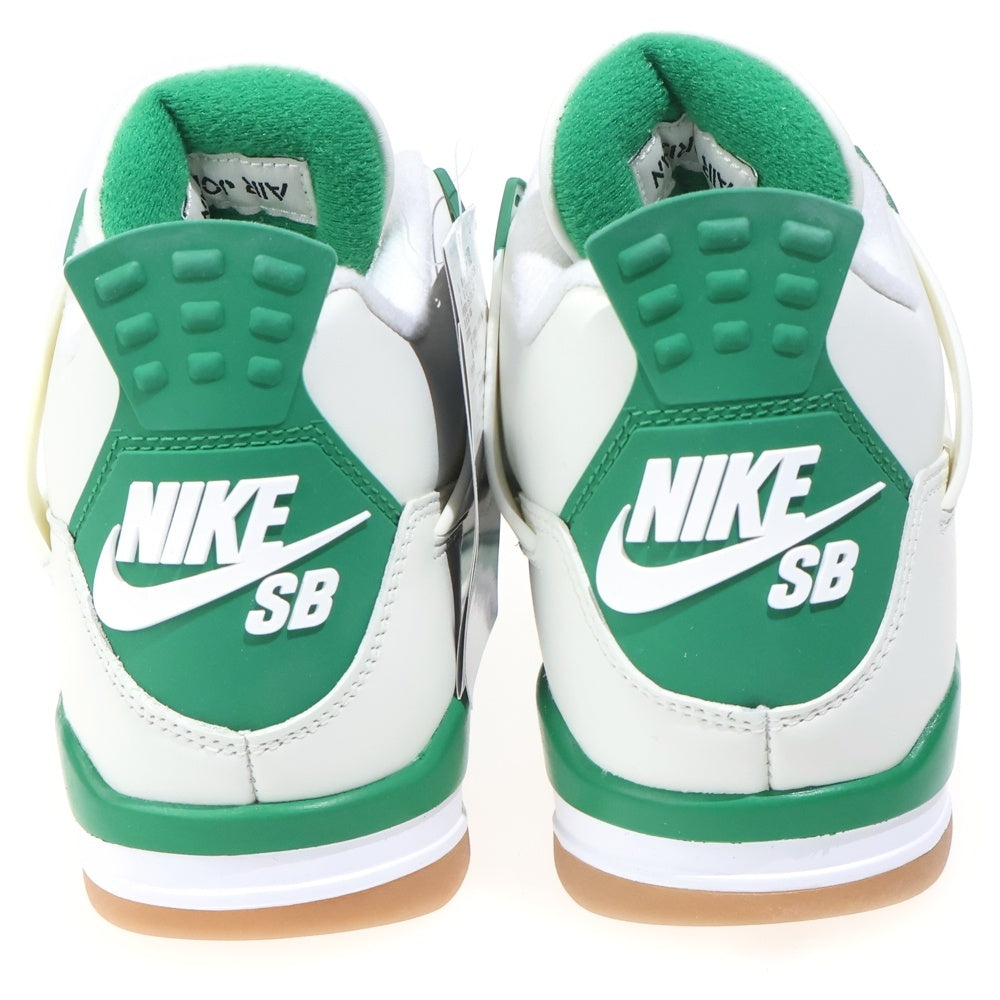 NIKE(ナイキ) AIR JORDAN 4 RETRO SP PINE GREEN DR5415-103 エアジョーダン4 レトロ P パイングリーン ハイカットスニーカー ホワイト/グリーン US8/26cm