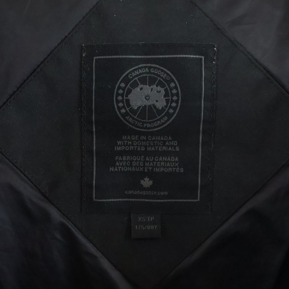CANADA GOOSE(カナダグース) BLACK LABEL MACMILLAN PARKA ブラックレーベル マクミラン ダウンジャケット ブラック 3804MB