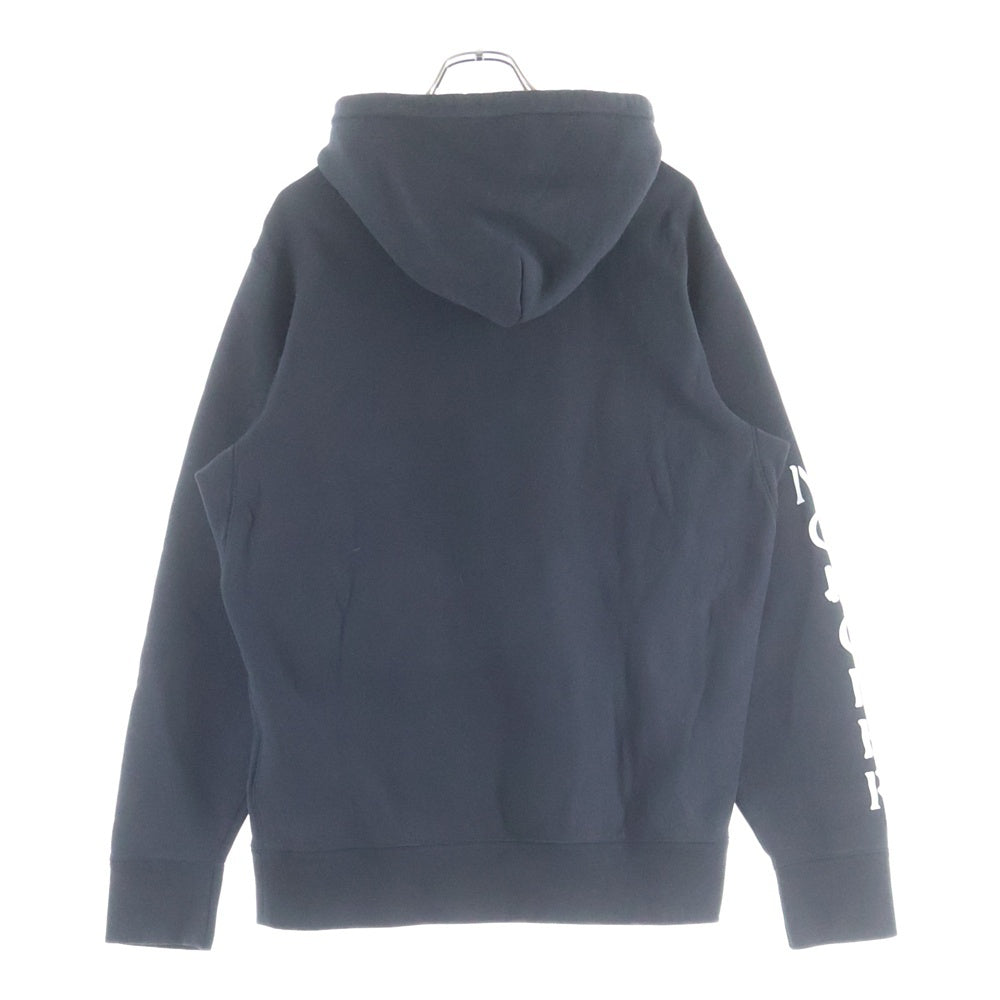 MONCLER(モンクレール) 20AW MAGLIA GIROCOL ロゴ プルオーバー フーディーパーカー ブラック F20928G71910 V8187