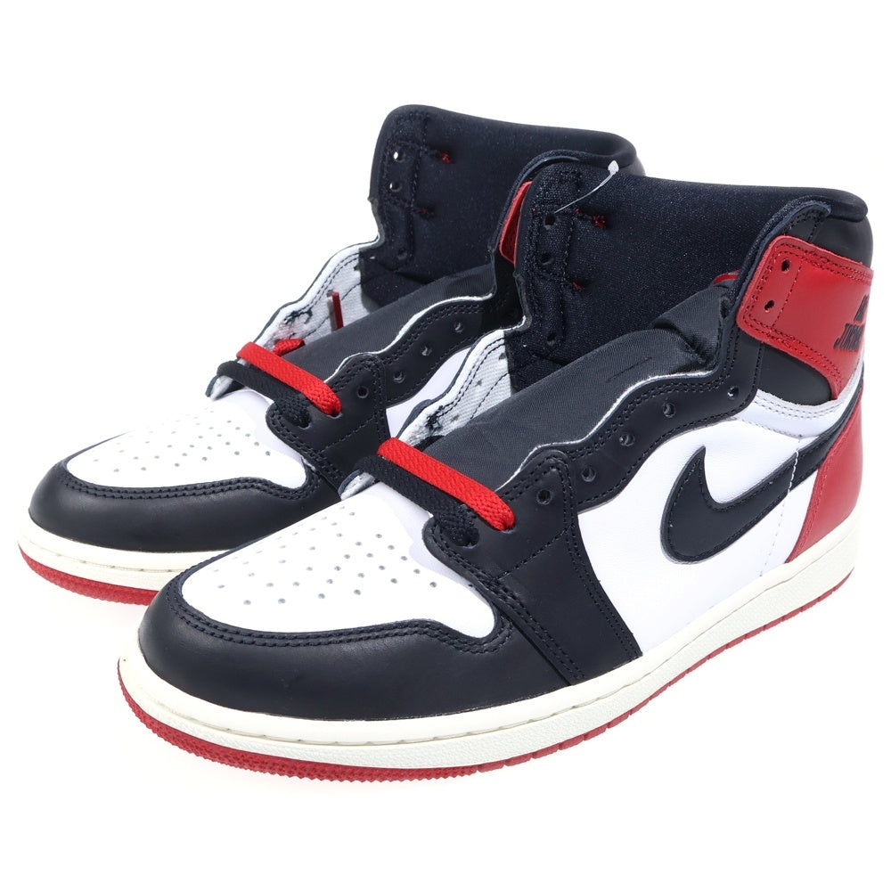 NIKE(ナイキ) AIR JORDAN 1 RETRO HIGH OG BLACK TOE REIMAGINED DZ5485-106 エアジョーダン1 レトロ ブラックトゥリイマジンド ハイカットスニーカーUS8.5/26.5cm