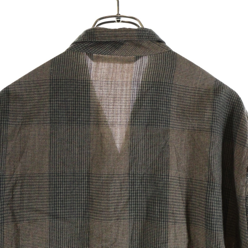 COMOLI(コモリ) 17AW ウールラミーチェックジャケット L03-01004