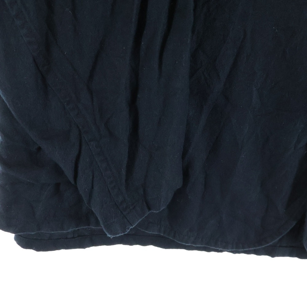 COMOLI(コモリ) 22AW シルクネルジャケット W03-01003 ブラック