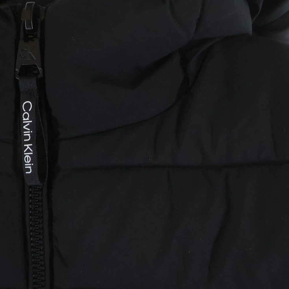 Calvin Klein(カルバンクライン) Stretch Puffer Vest ストライプベスト CM255202 ブラック