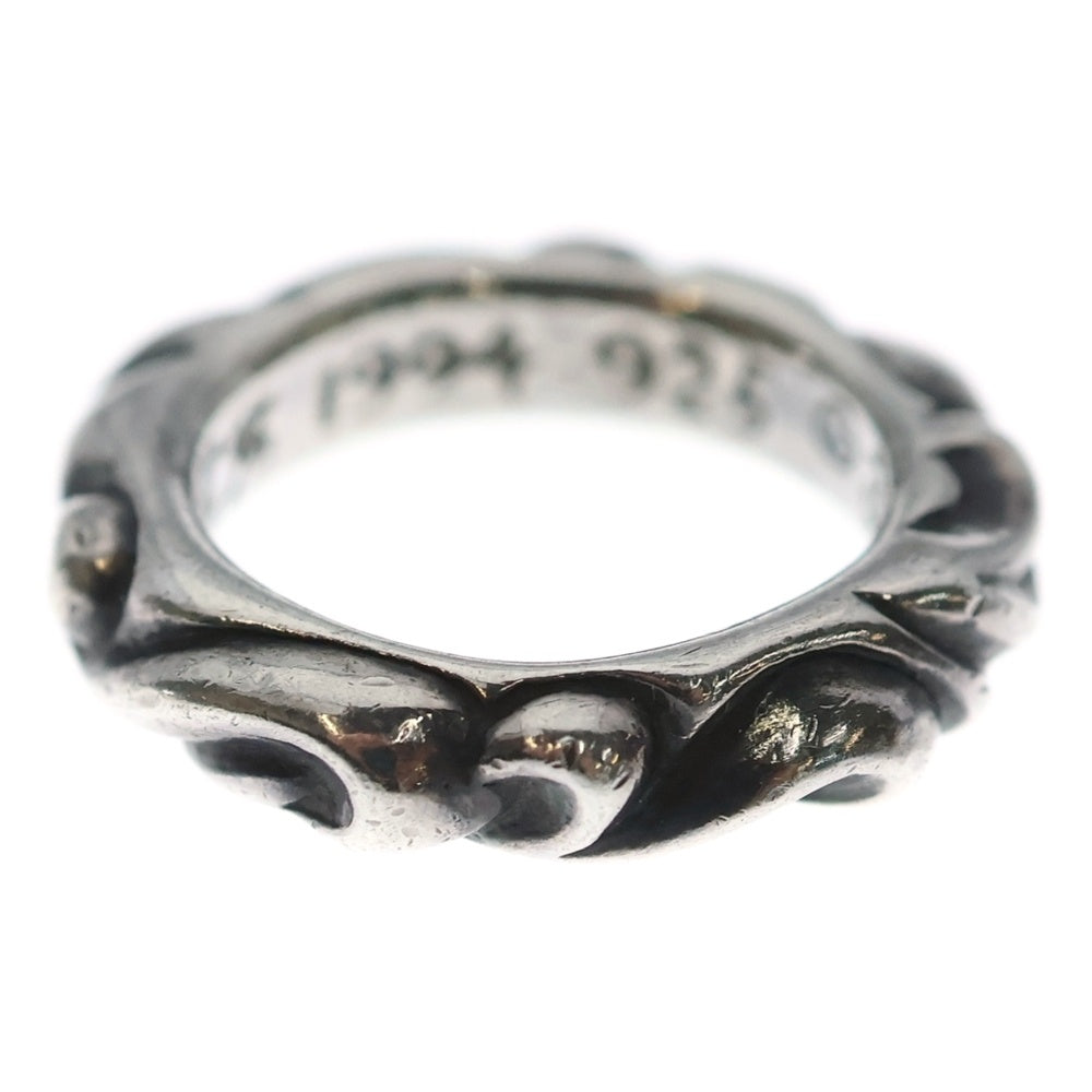 CHROME HEARTS(クロムハーツ) SCRL BAND スクロールバンド リング シルバー BCA351
