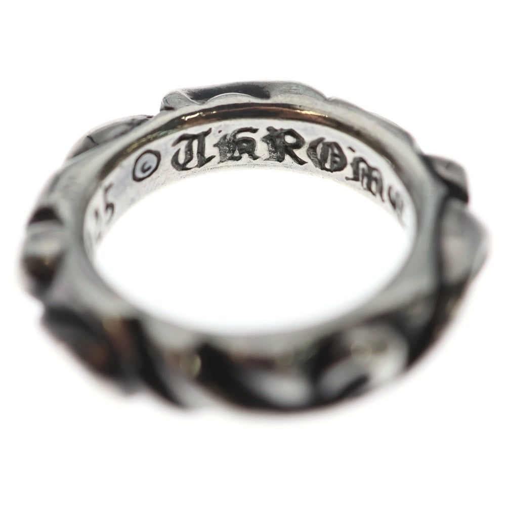 CHROME HEARTS(クロムハーツ) SCRL BAND スクロールバンド リング シルバー BCA351