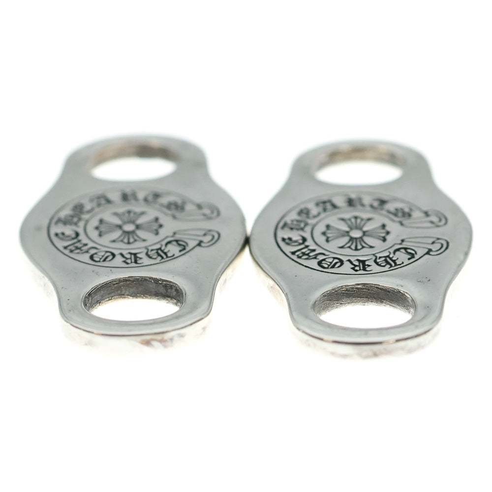 CHROME HEARTS(クロムハーツ) SHOELACE SET V1 シューレース デュブレ 2個セット シルバー BCA313