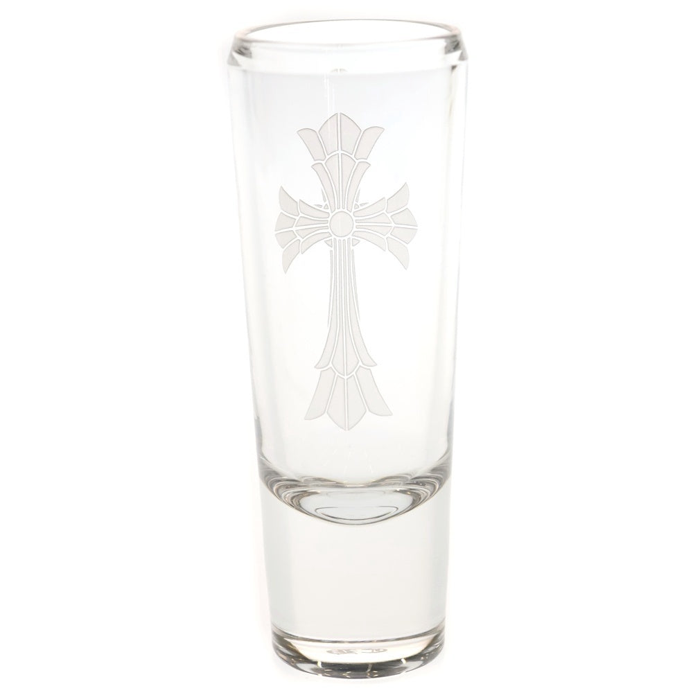 CHROME HEARTS(クロムハーツ) ×BACCARAT バカラ ダブルCHクロスモチーフ ガラス花瓶 小物 クリア ■