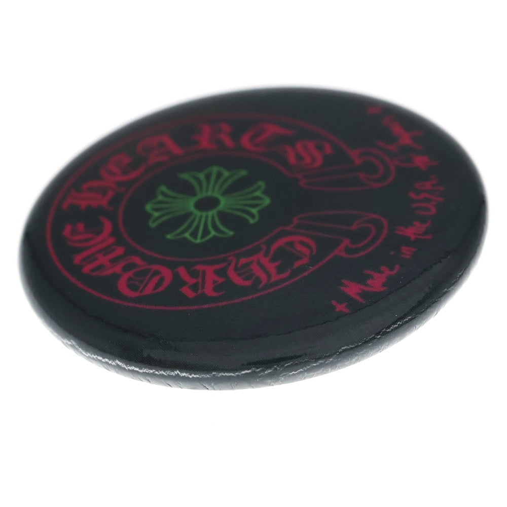 CHROME HEARTS(クロムハーツ) チャリティーノベルティ ホースシュー 缶バッチ アクセサリー ブラック