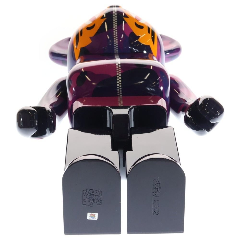 MEDICOM TOY(メディコムトイ) ×BAPE BE@RBRICK COLOR CAMO TIGER ベアブリック カラーカモ タイガー 人形 パープル