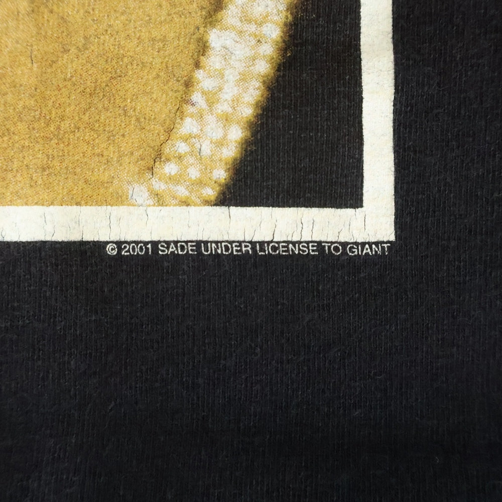 VINTAGE(ヴィンテージ) 00's SADE KING OF SORROW シャーデー キングオブサロー 半袖Tシャツ カットソー ブラック