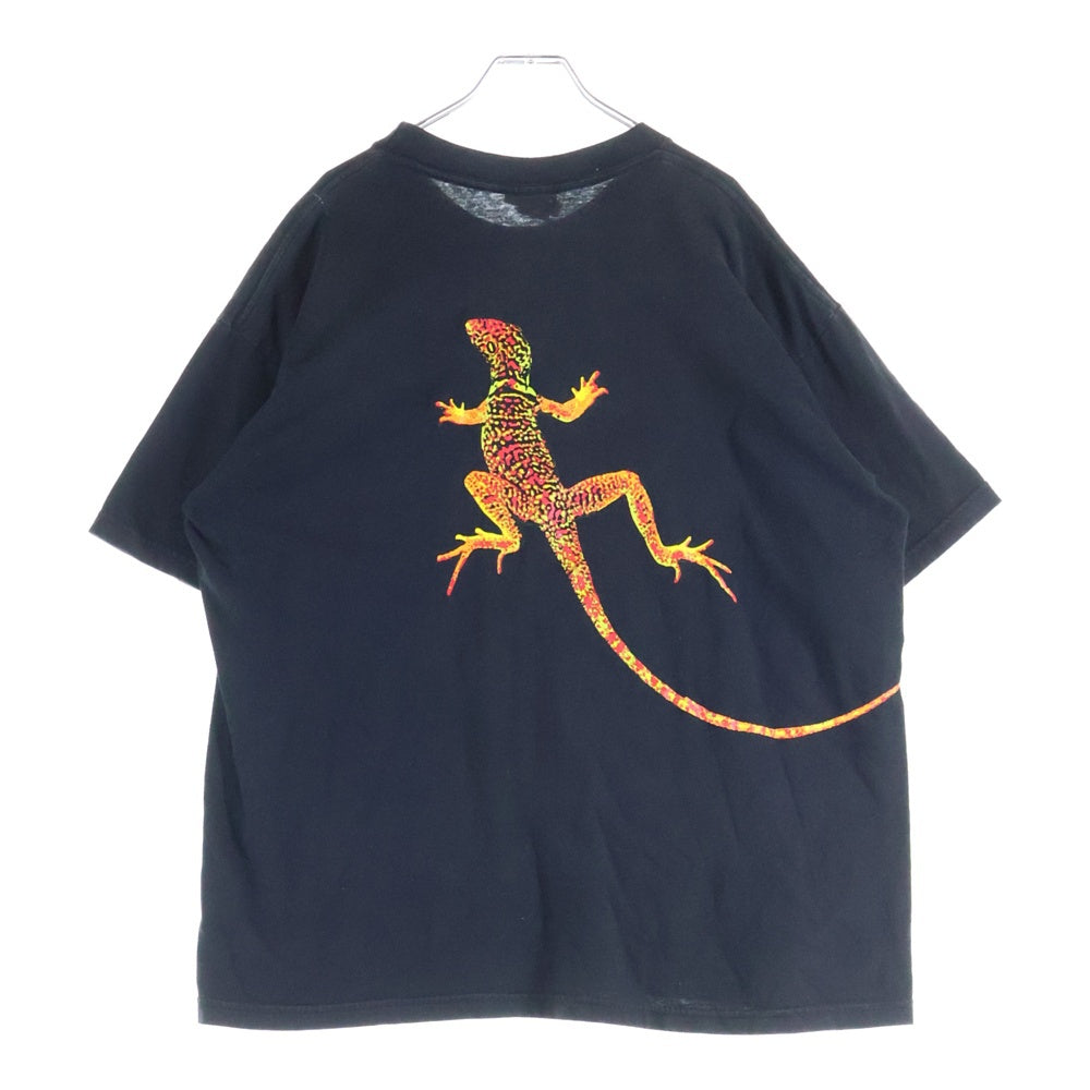 VINTAGE(ヴィンテージ) 90s MARLBORO UNLIMITED LIZARD マルボロ アンリミテッド 半袖Tシャツ カットソー ブラック