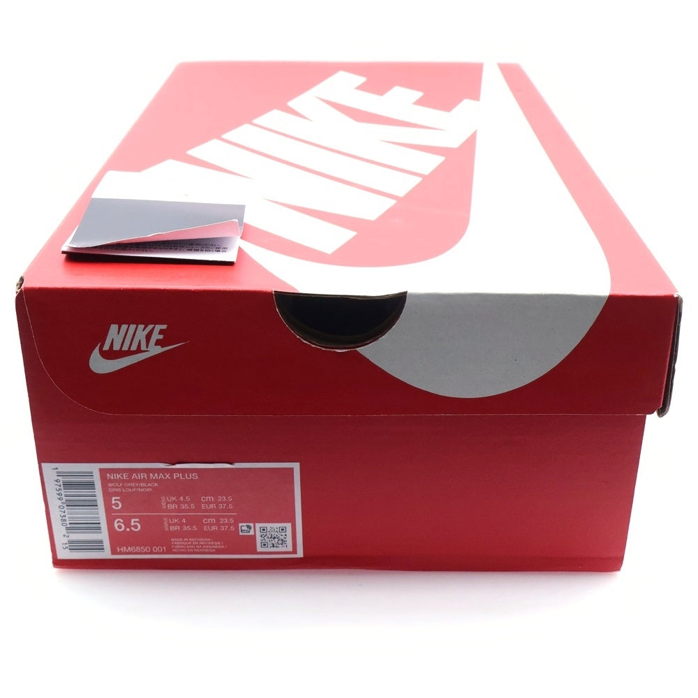 NIKE(ナイキ) AIR MAX PLUS WOLF GREY/BLACK-METALLIC SILVER HM6850-001 エアマックスプラス ローカットスニーカー シルバー レディース US5/23.5cm