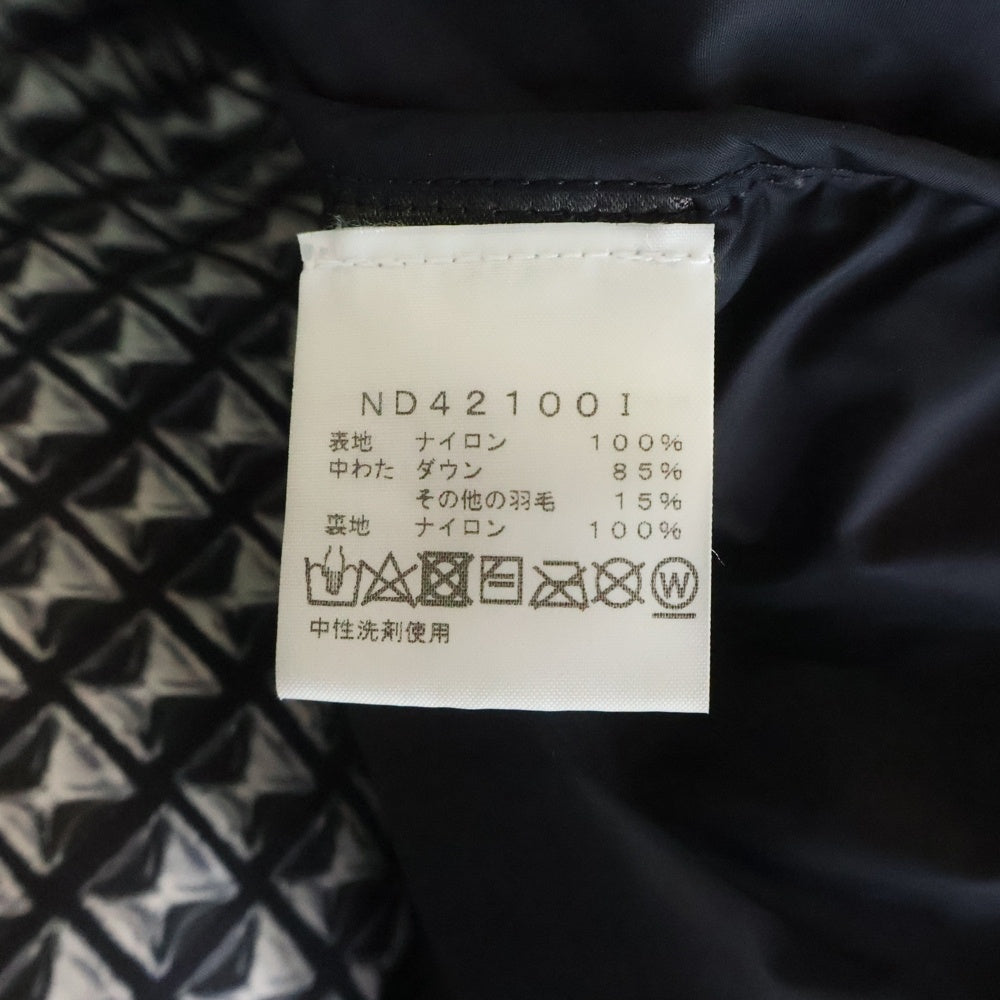 SUPREME(シュプリーム) ×THE NORTHFACE Studed Nuptse Jacket スタッズ ヌプシ ダウンジャケット ブラック/ホワイト ND421001