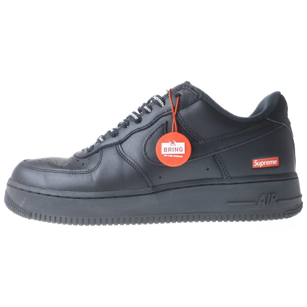 SUPREME(シュプリーム) ×SUPREME AIR FORCE 1 LOW SP エアフォースワン ローカットスニーカー ブラック US9.5/27.0cm CU9225-001