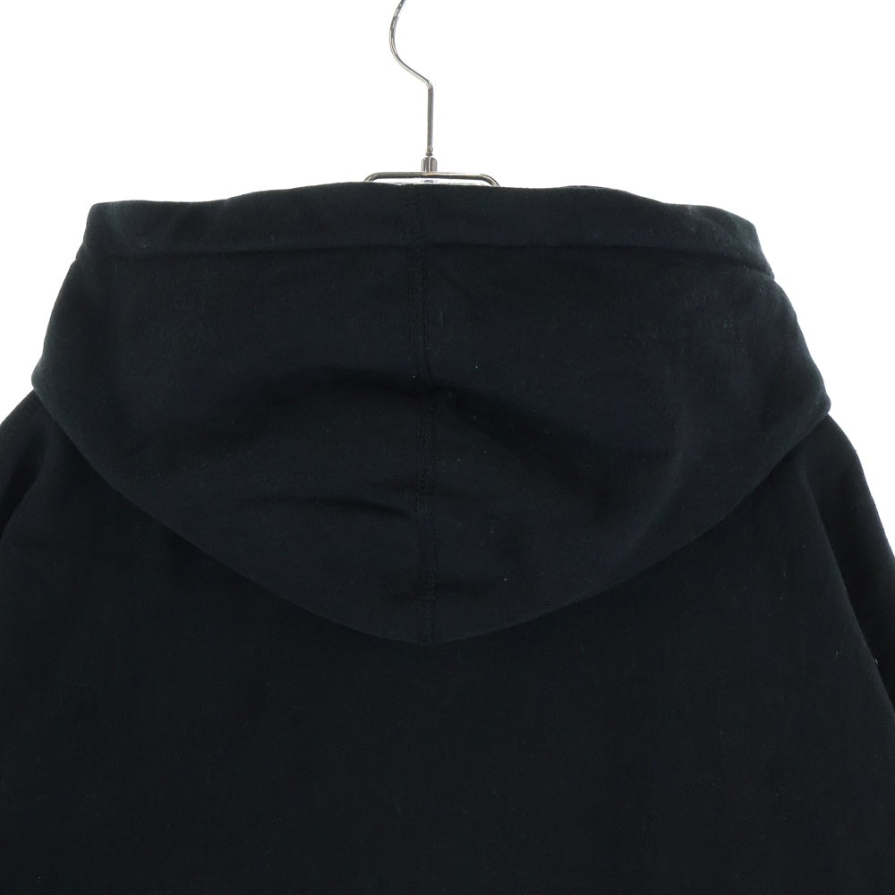 SUPREME(シュプリーム) 24AW Raised Script Hooded Sweatshirt スクリプトロゴ スウェット フーディープルオーバーパーカー ブラック