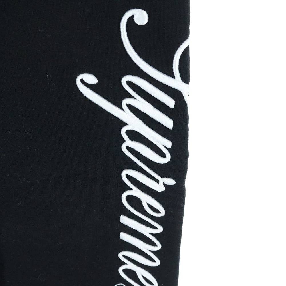 SUPREME(シュプリーム) 24AW Raised Script Sweatpant レイズド スクリプト ロゴ刺繍 スウェットパンツ ブラック