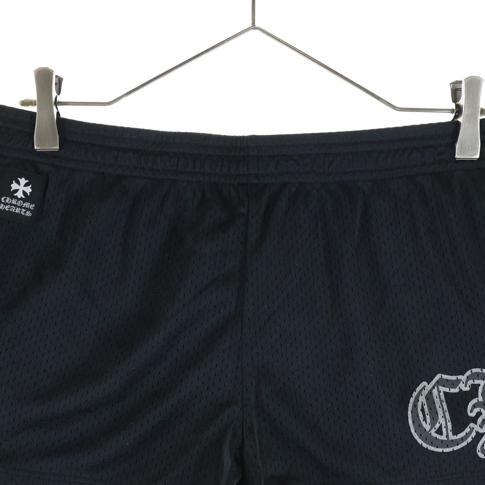 CHROME HEARTS(クロムハーツ) MESH VARSITY SHORTS メッシュハーフパンツ ブラック