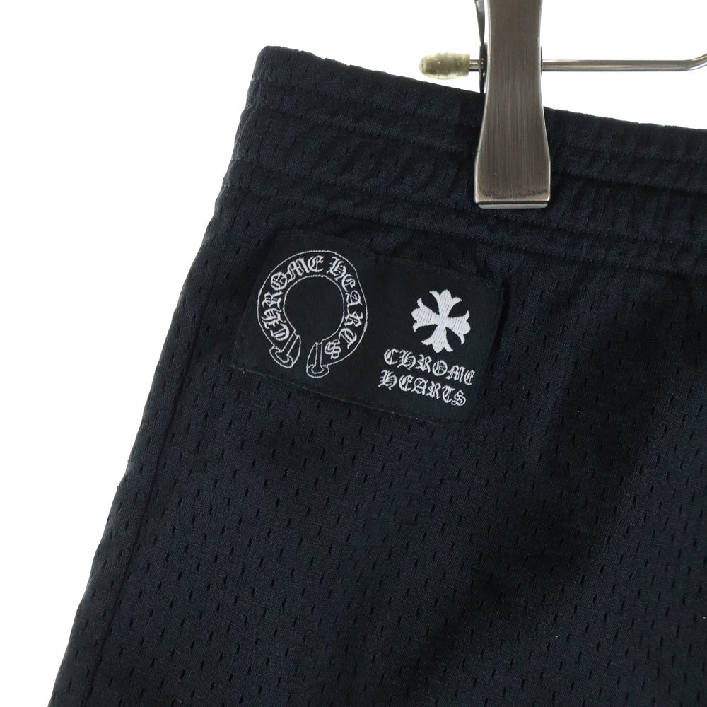 CHROME HEARTS(クロムハーツ) MESH VARSITY SHORTS メッシュハーフパンツ ブラック