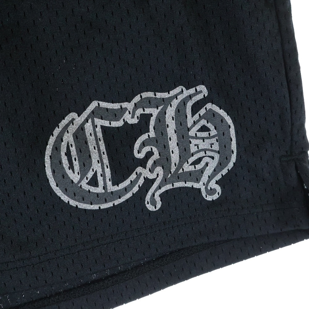 CHROME HEARTS(クロムハーツ) MESH VARSITY SHORTS メッシュハーフパンツ ブラック