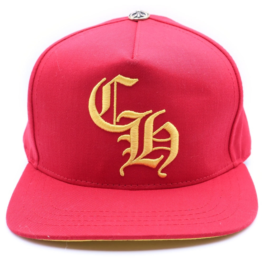 CHROME HEARTS(クロムハーツ) CH BASEBALL Trucker Cap トラッカーキャップ ベースボールキャップ 帽子 レッド/イエロー