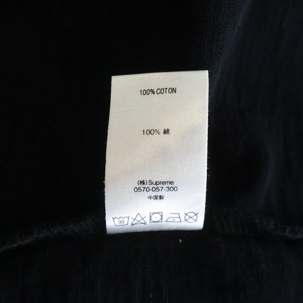 SUPREME(シュプリーム) 19AW Flame Logo Tee フレイムロゴ 半袖Tシャツ カットソー ブラック