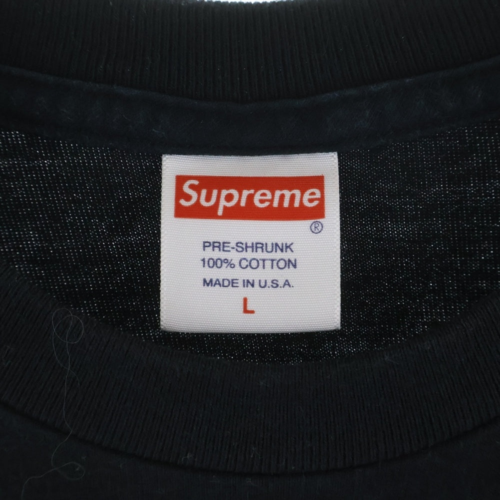 SUPREME(シュプリーム) 19AW Smoke Tee スモーク フロントプリント 半袖Tシャツ カットソー ブラック