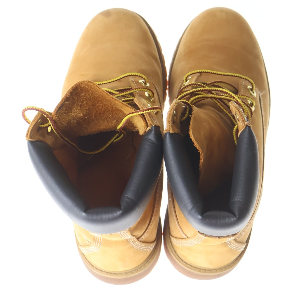 Timberland(ティンバーランド) レースアップ 6インチブーツ ハイカットシューズ ブラウン US6.5/24.5cm A0598 レディース