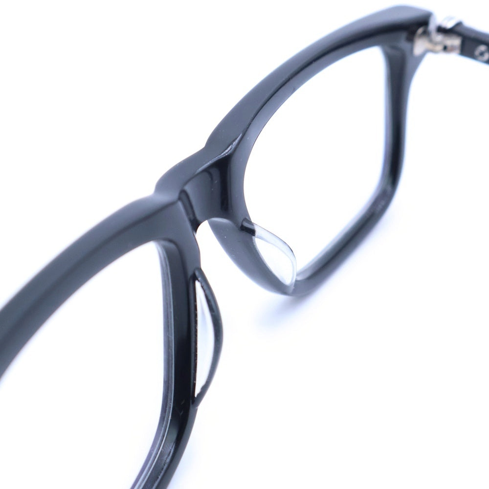 CHROME HEARTS(クロムハーツ) LITTLE DINGER リトル ディンガー フレアニーテンプル ウェリントンサングラス メガネ ブラック/シルバー