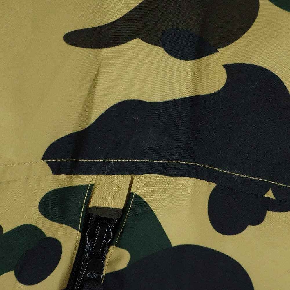 A BATHING APE(アベイシングエイプ) ナイロン ダックハンターカモ カモ柄マウンテンパーカー マルチカラー 001LJJ701016M