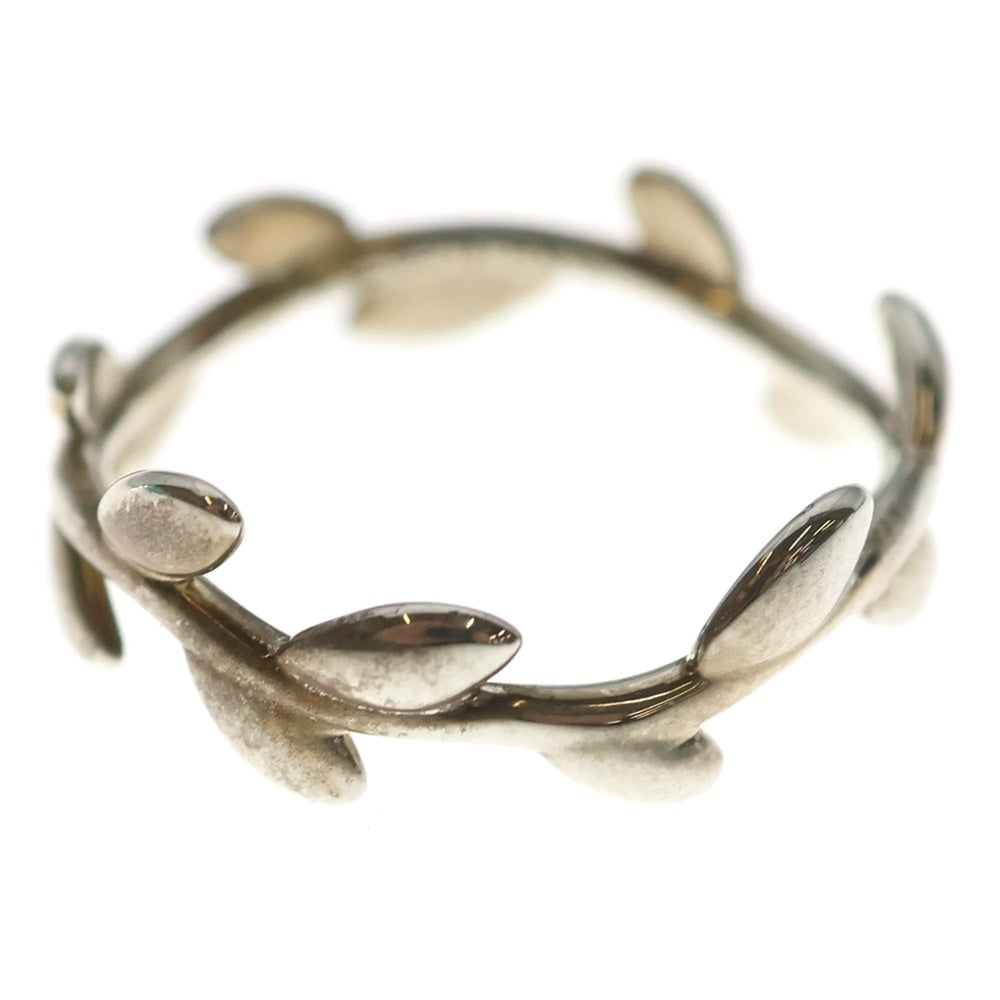 TIFFANY & Co.(ティファニー) パロマピカソ オリーブリーフ バンドリング 指輪 シルバー レディース