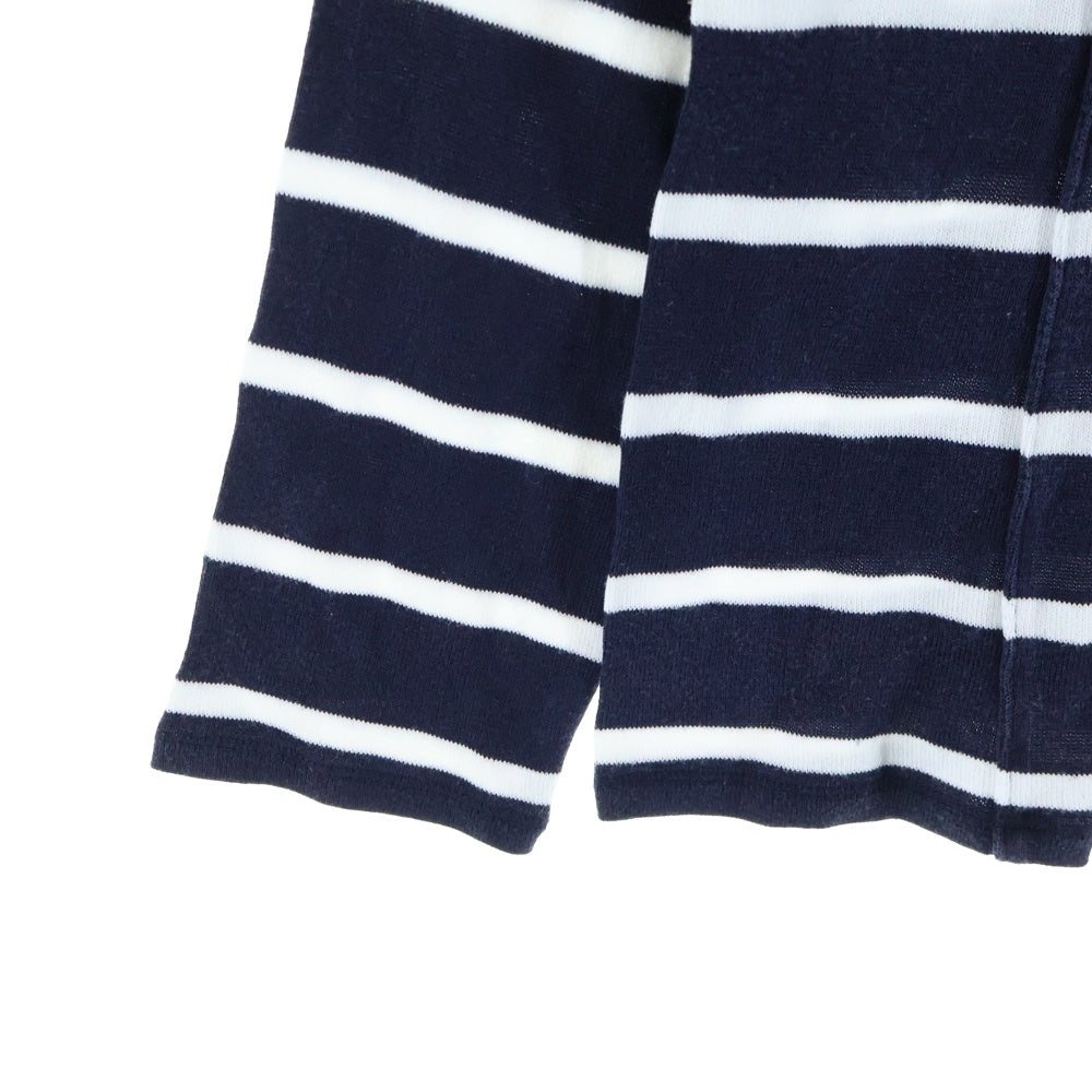 BURBERRY(バーバリー) ボーダー柄 長袖Tシャツ ロングスリーブ ロンティー ネイビー レディース