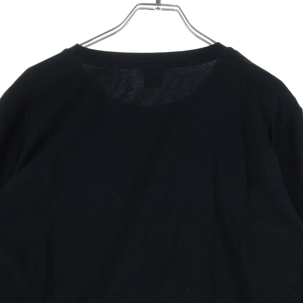 HUGO BOSS(ヒューゴボス) ロゴ 長袖シャツ ロングTシャツ カットソー ブラック レディース