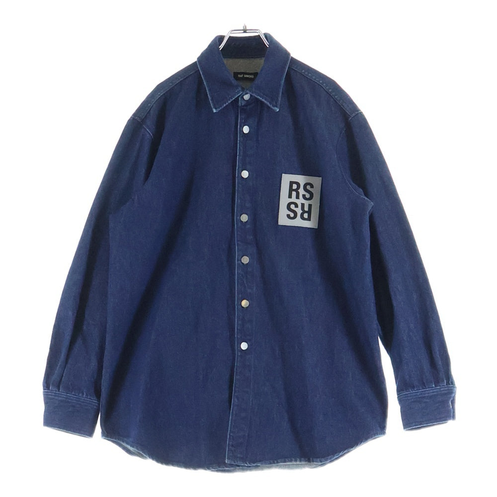 RAF SIMONS(ラフシモンズ) キャリーオーバーサイズデニムシャツ インディゴ 182-241